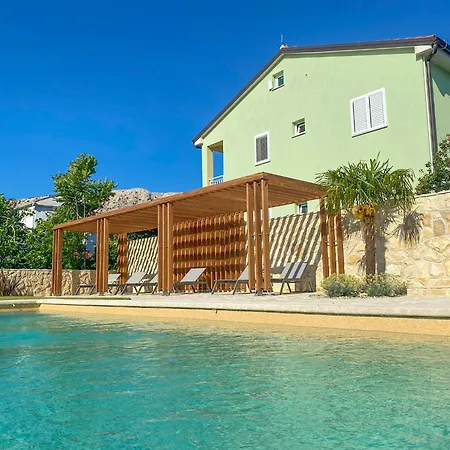 Lejlighed Anesa - Mit Privatterrasse, Laube Und Grill Sowie Grosse Poolarea